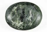 Polished Jade (Nephrite) Palm Stone - Afghanistan #217728-1